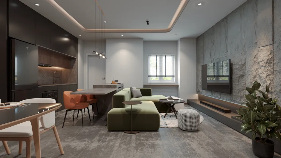 mẫu phòng khách đẹp truyền cảm hứng 9